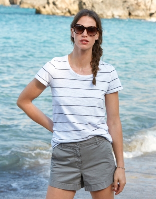 fine stripe t shirt