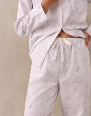 Cotton Floral Classic Pyjama Set
