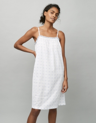 The white 2025 company nightdresses