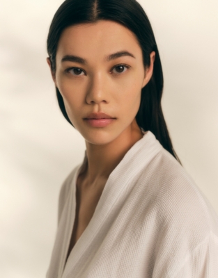 Cotton Micro Waffle Robe