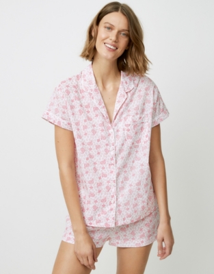 Cotton Paisley-Print Pyjama Set | New In Nightwear | The White Company UK