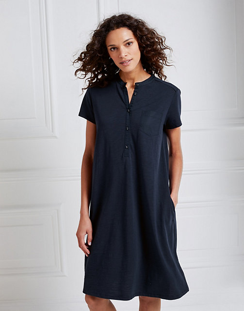 Cotton Pocket Shirt Dress | Clothing Sale | The White Company UK