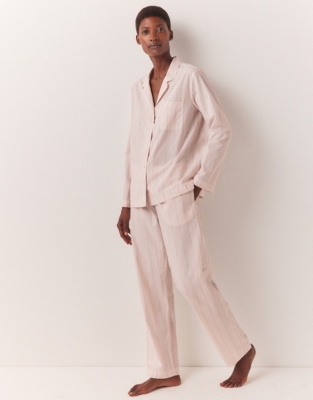 Womens cotton 2025 poplin pajamas