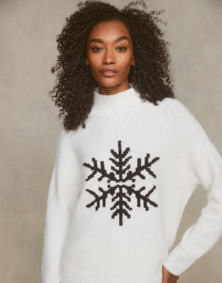 Gap store snowflake sweater