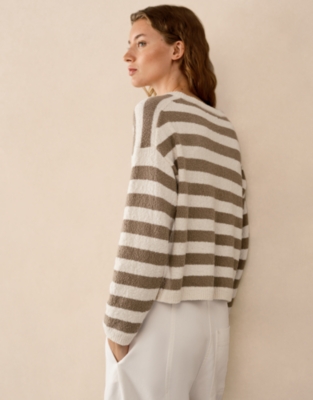 Cotton Rich Breton Stripe Jumper