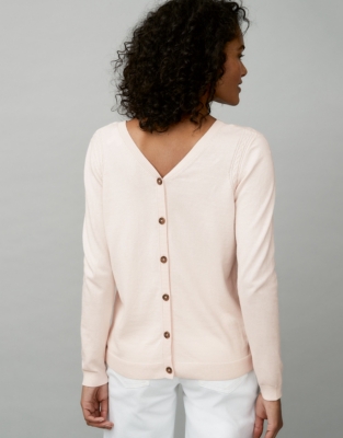 Ladies button hot sale back jumpers