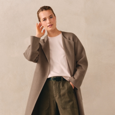 Cotton Rich Extended Shoulder Knitted Tee