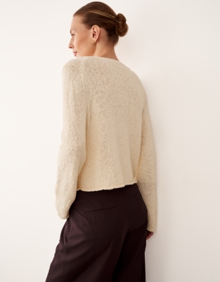 Cotton Rich Slub Cardigan