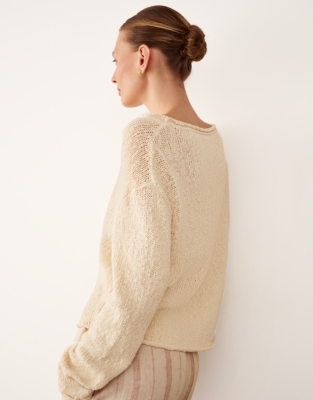 Cotton Rich Slub Jumper