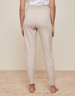 silk pajama joggers