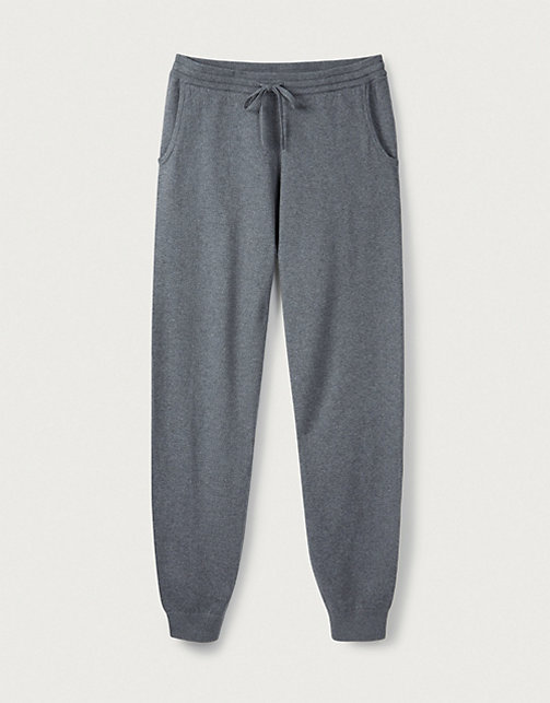 Cotton-Silk Joggers | Clothing Sale | The White Company UK