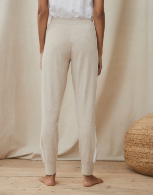 Cotton-Silk Joggers