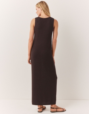 Cotton Sleeveless Knitted Dress