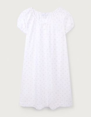 Cotton Sprig Floral Nightie Nightdresses The White Company UK