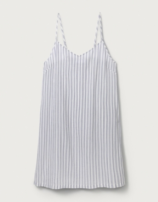 Cotton Stripe Nightdress | Nightwear & Robes Sale | The White Company UK