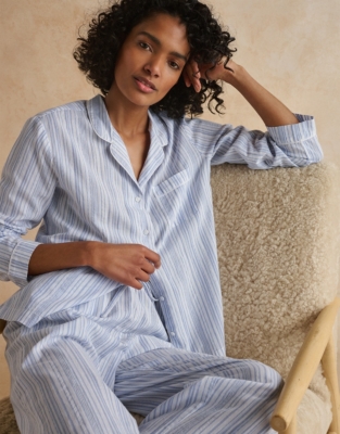 Striped deals pajamas set