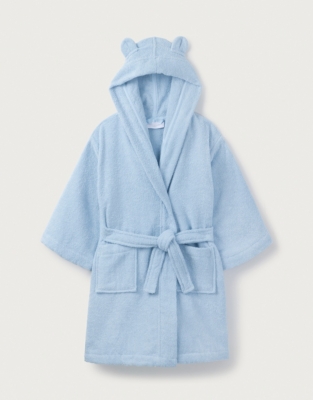 Cotton Towelling Robe (1–6yrs)