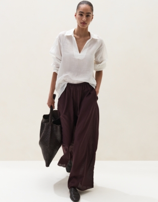 Cotton Voile Trousers
