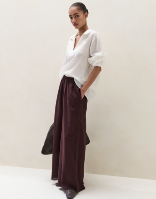 Cotton Voile Trousers