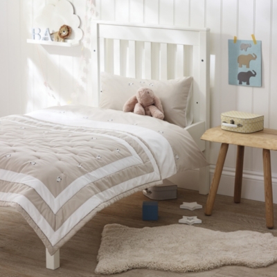 Counting Sheep Quilt Children S Bed Linen The White Company Uk