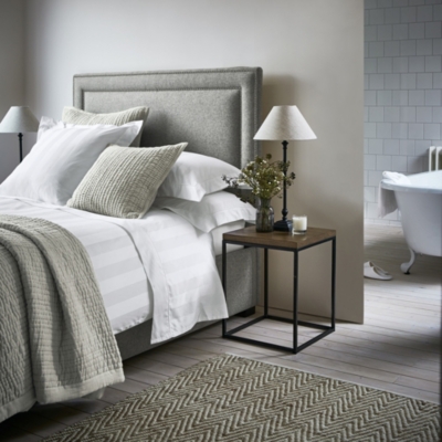 white company floor lamp