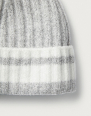 Cozy Tipped Stripe Beanie Hat