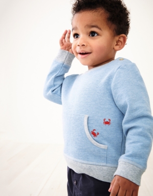 Crab Sweatshirt Baby Boys' The White Company UK