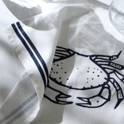 Crab Tea Towel