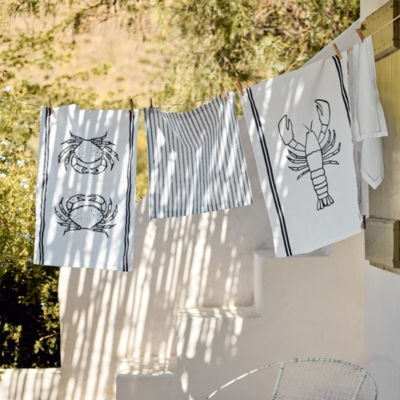 Crab Tea Towel