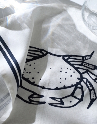 Crab Tea Towel