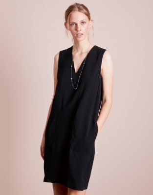 Crepe Shift Dress | Clothing Sale | The White Company UK