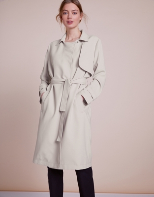 White company deals trench coat