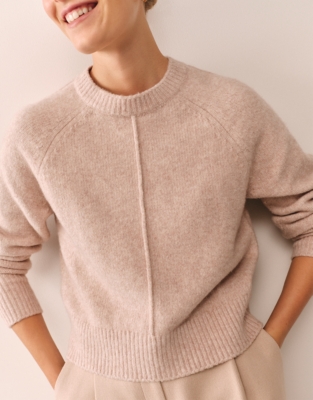 Crew Neck Jumper with Organic Cotton