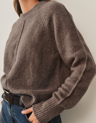 Crew Neck Jumper with Organic Cotton