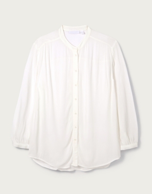 Crinkle Blouse | Clothing Sale | The White Company UK