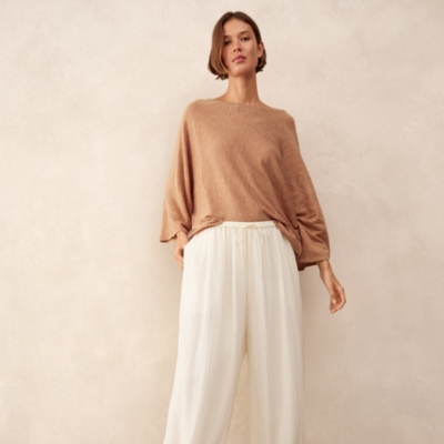 Crinkle Harem Trousers