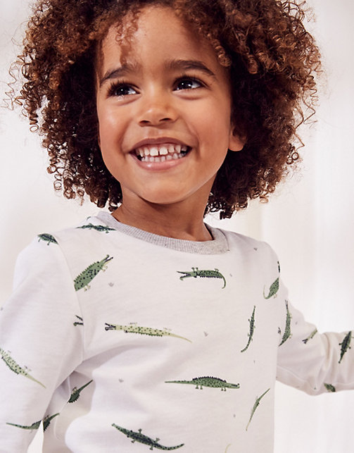 Crocodile-Print Pyjamas (1-12yrs) | Baby & Children's Sale | The White ...