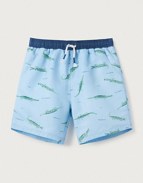 Crocodile Swim Shorts (1-6yrs) | Boys' Clothing | The White Company US