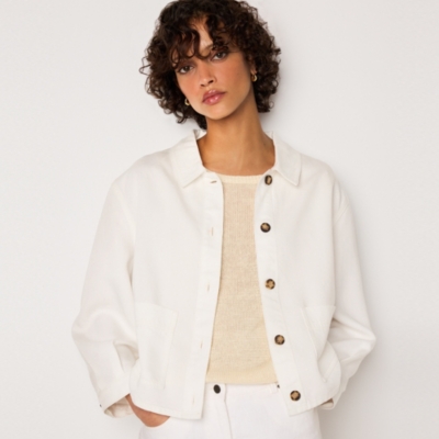 Cropped Relaxed Jacket
