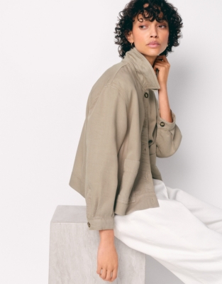 Cropped Relaxed Jacket
