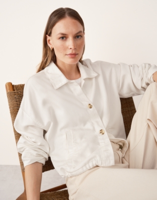 Cropped Relaxed Jacket