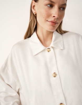 Cropped Relaxed Jacket
