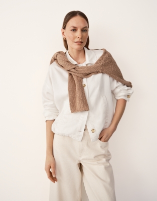 Cropped Relaxed Jacket