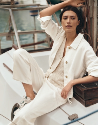Cropped Relaxed Jacket