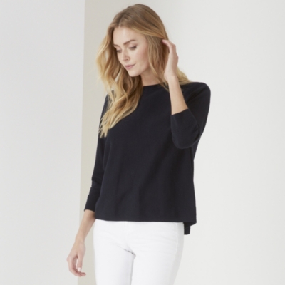 Cross Over Back Sweater Sweaters Cardigans The White Company Us