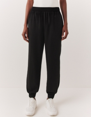 Cuffed Woven Lounge Trousers