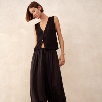 Cupro Harem Trousers