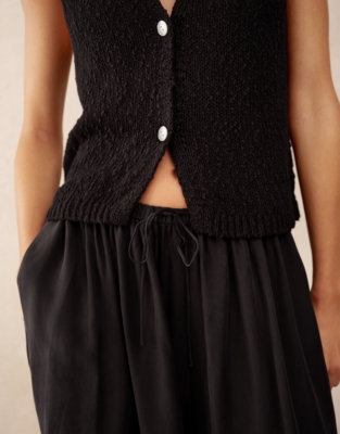 Cupro Harem Trousers