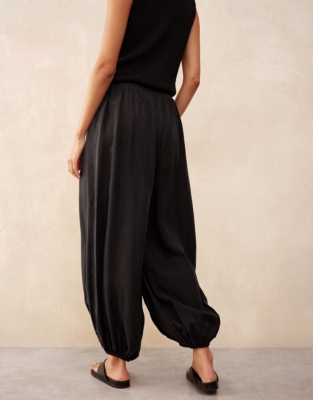 Cupro Harem Trousers
