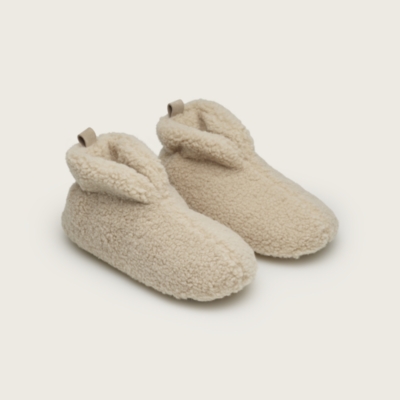 Curly Borg Bootie Slippers